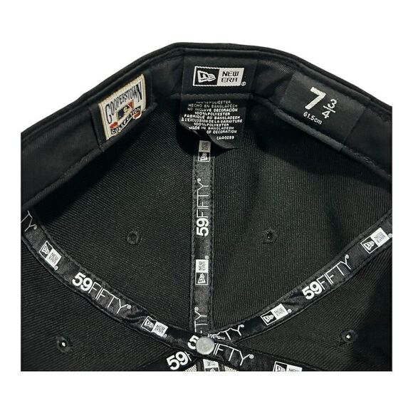 New Era Houston Astros 59FIFTY Fitted Hat Black 45 year anniversary Size 7 3/4‎ - Picture 8 of 8